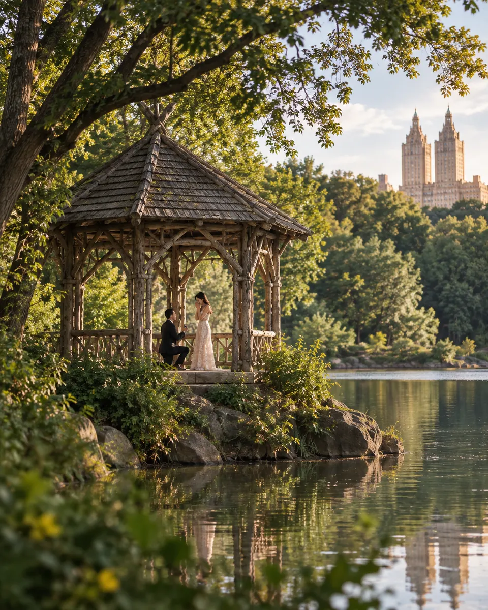 Wagner Cove — proposal location in Central Park